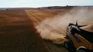 Harvesting Alberta Canada 2018