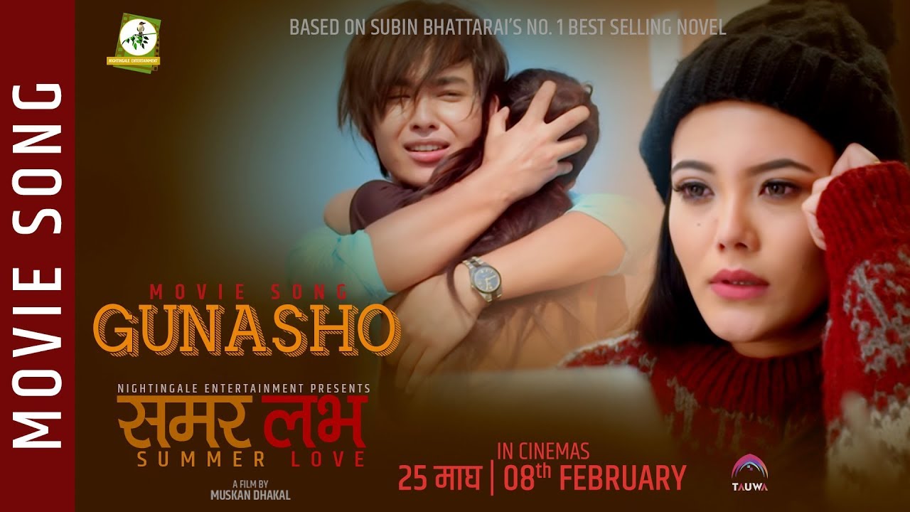 GUNASO CHHAINA  New Nepali Movie  SUMMER LOVE Song  Ft Ashish Piya Rewati Chhetri