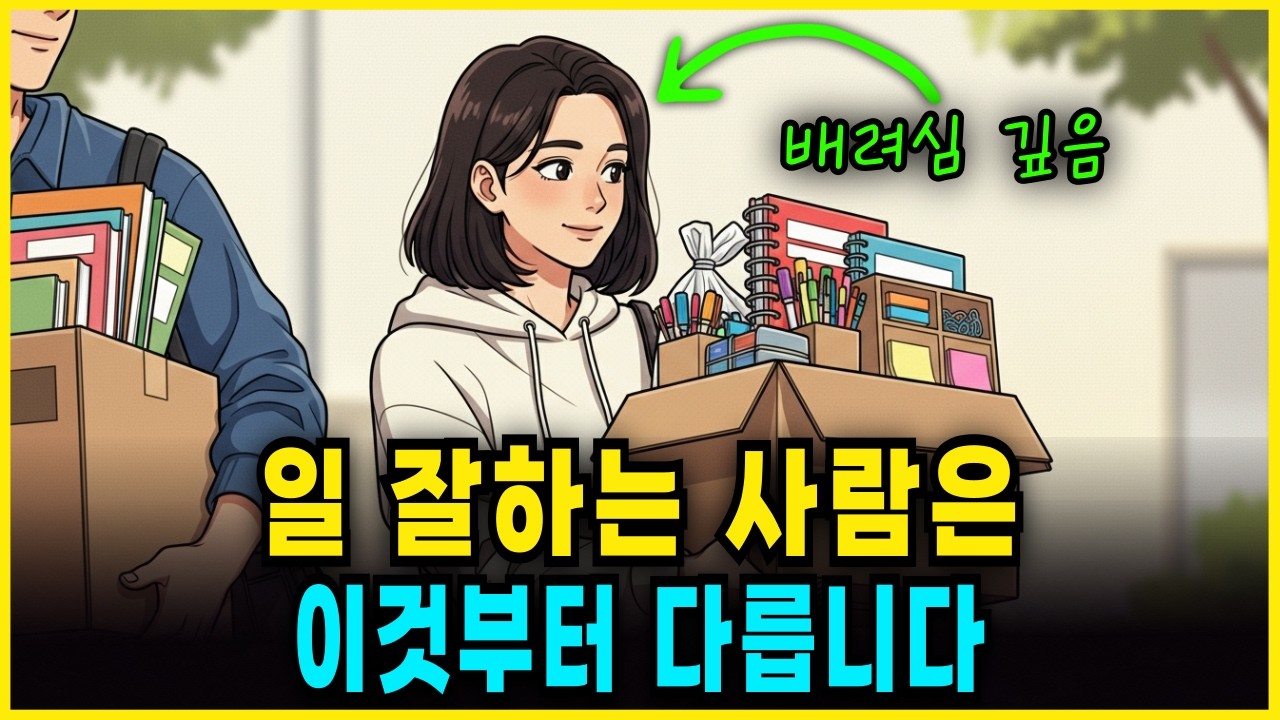 일 잘하는 사람은 이것부터 다릅니다｜전문가들이 말하는 6가지 행동