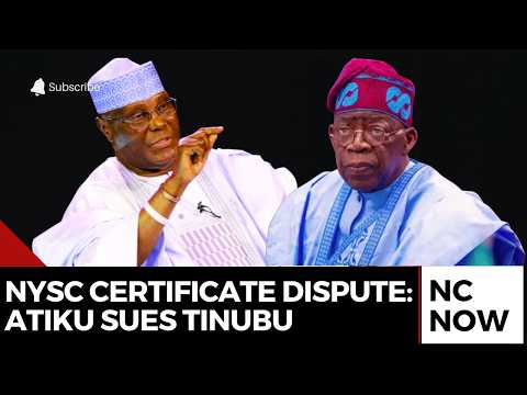 Atiku Sues Tinubu Over NYSC Certificate Allegation