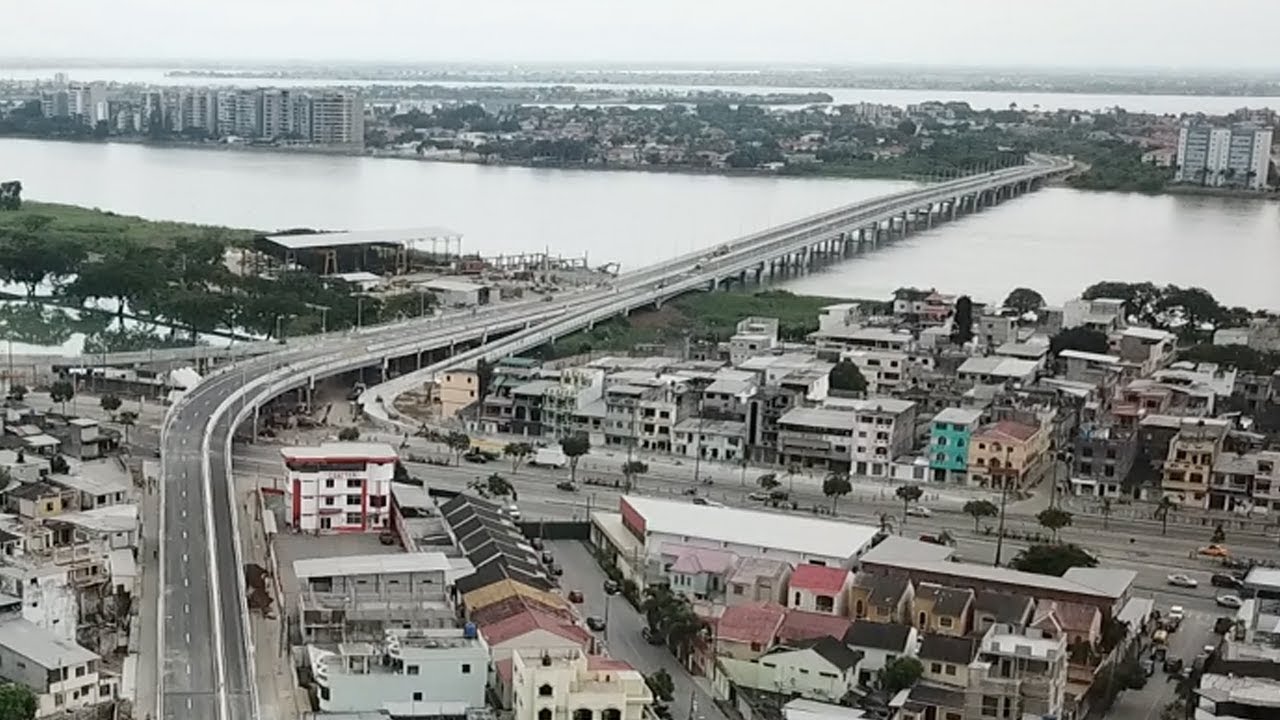 Nuevo puente GuayaquilSamborondón desde el 3 de mayo YouTube