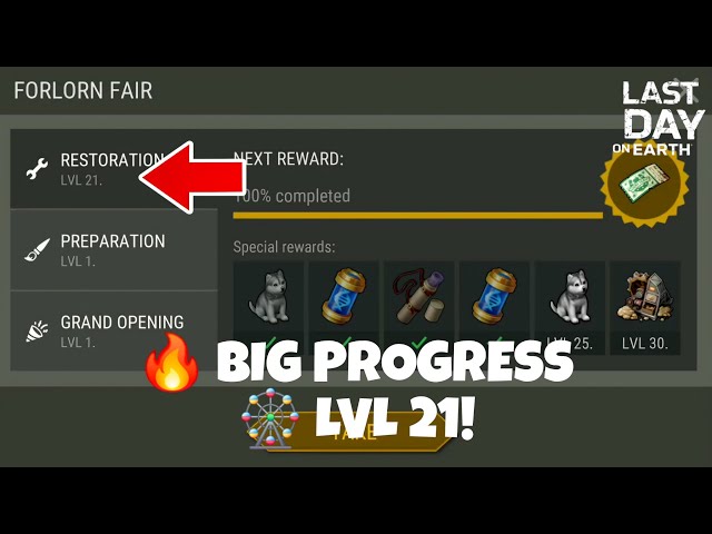 FORLORN FAIR EVENT 🎡🔥 Restoration Level 21 REACHED! | LDoE