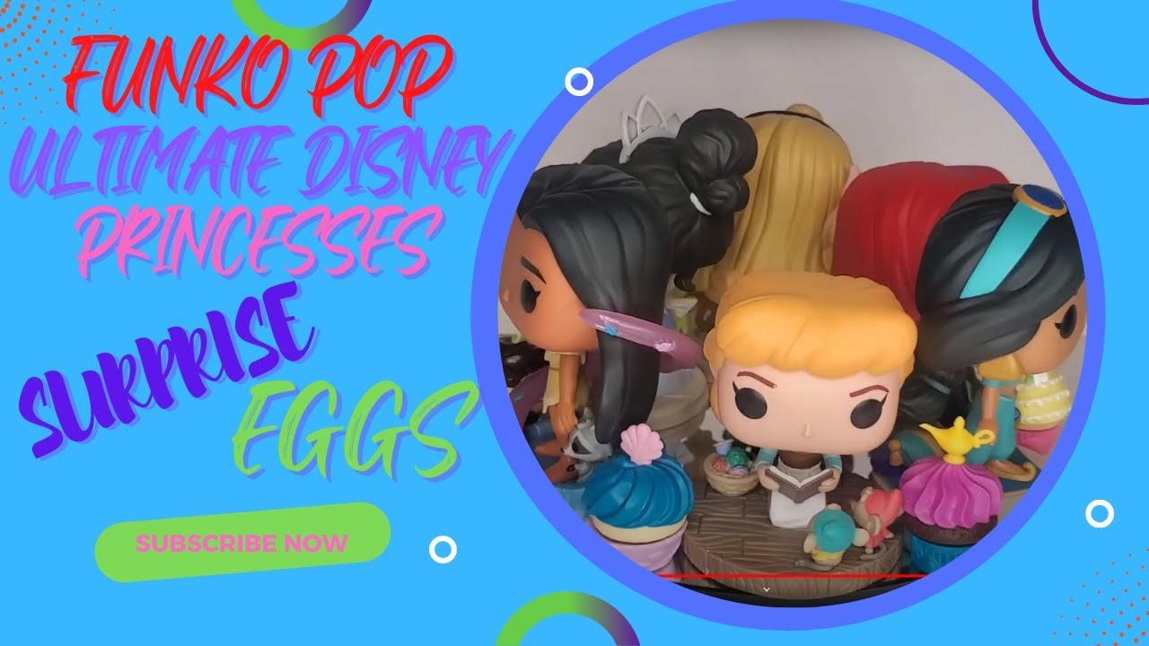 Funko POP Ultimate Disney Princess Collection | Surprise Eggs | Cupcake Party | Choy's Toys TV