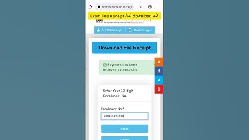 Exam Fee Receipt कैसे download करें !! NIOS Oct.-2023 Learners !! How to download Exam Fee Receipt