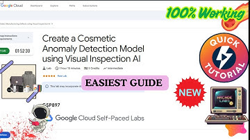 Create a Cosmetic Anomaly Detection Model using Visual Inspection AI #GSP897 STEP BY STEP #qwiklabs