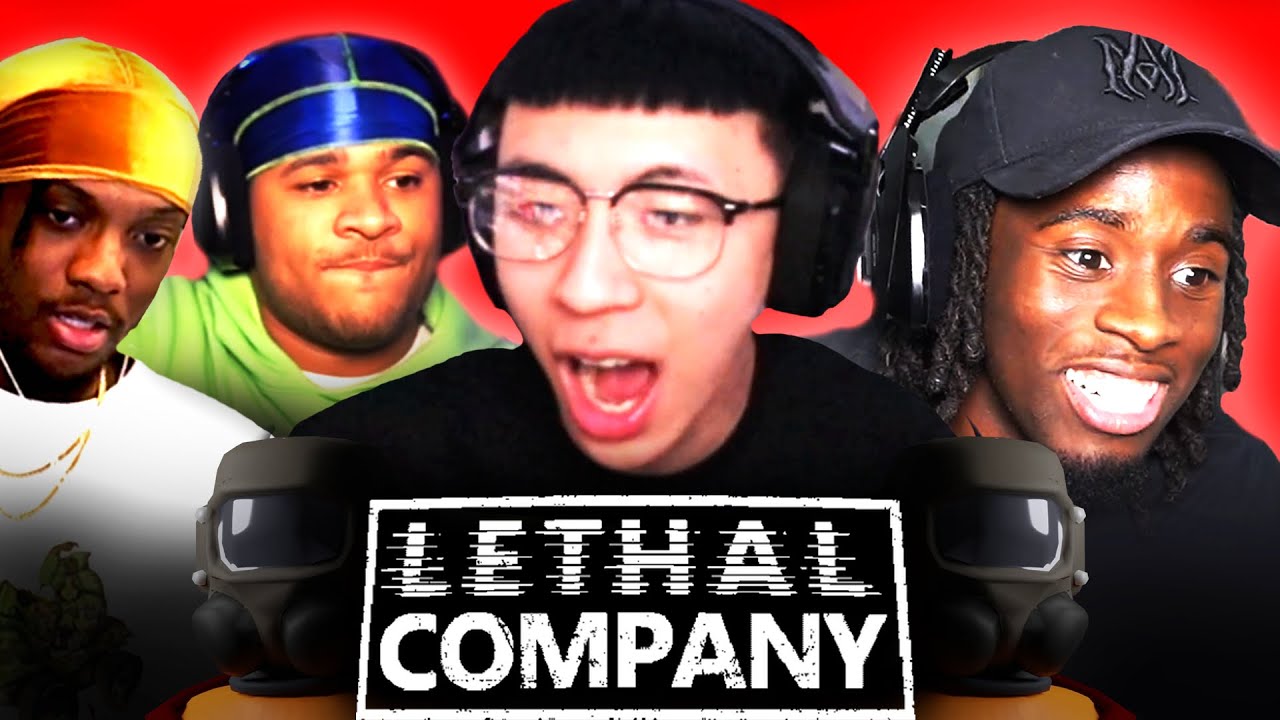 Rayasianboy Plays Lethal Company (w/ Kai Cenat, Fanum & YourRAGE)