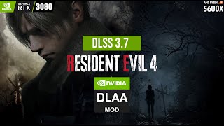 Resident Evil 4 Remake DLSS 3.7 RTX 3080 1440p DLAA / DLSS Mod
