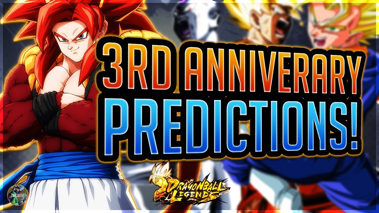 3RD ANNIVERSARY BANNER PREDICITIONS! GT, FUTURE AND TOP THEMES?! | Dragon Ball Legends | Discussion