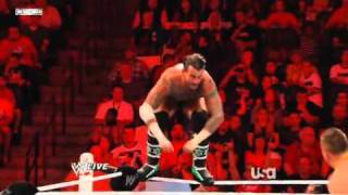 Cm Punk - Springboard clothesline