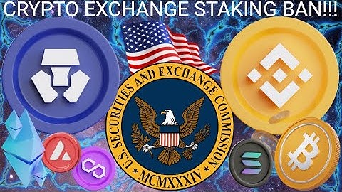 SEC BAN ON CRYPTO EXCHANGE STAKING BEGINS!! CRYPTO.COM VISA REGULATORY TROUBLE? BTC ETH BNB CRO COIN