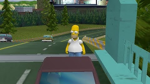 The Simpsons Hit & Run - Fully Connected Map
