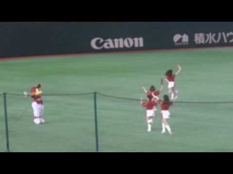 楽天対ロッテ ゴールデンエンジェルス 回せぐるぐるタイム