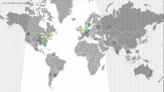 Twitter Heatmap 20100908