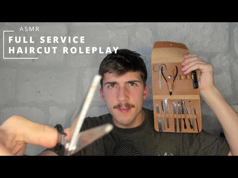 ASMR Full Service Haircut Roleplay