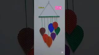 🍀DIY Wall Decor | Easy DIY|#diywallhanging #youtubeshorts #diy #walldecor
