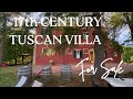 BEAUTIFULLY RESTORED NOBLE VILLA WITH GLORIOUS TUSCAN VIEWS, LAND AND RENTAL OPPORTUNITY - FOR SALE