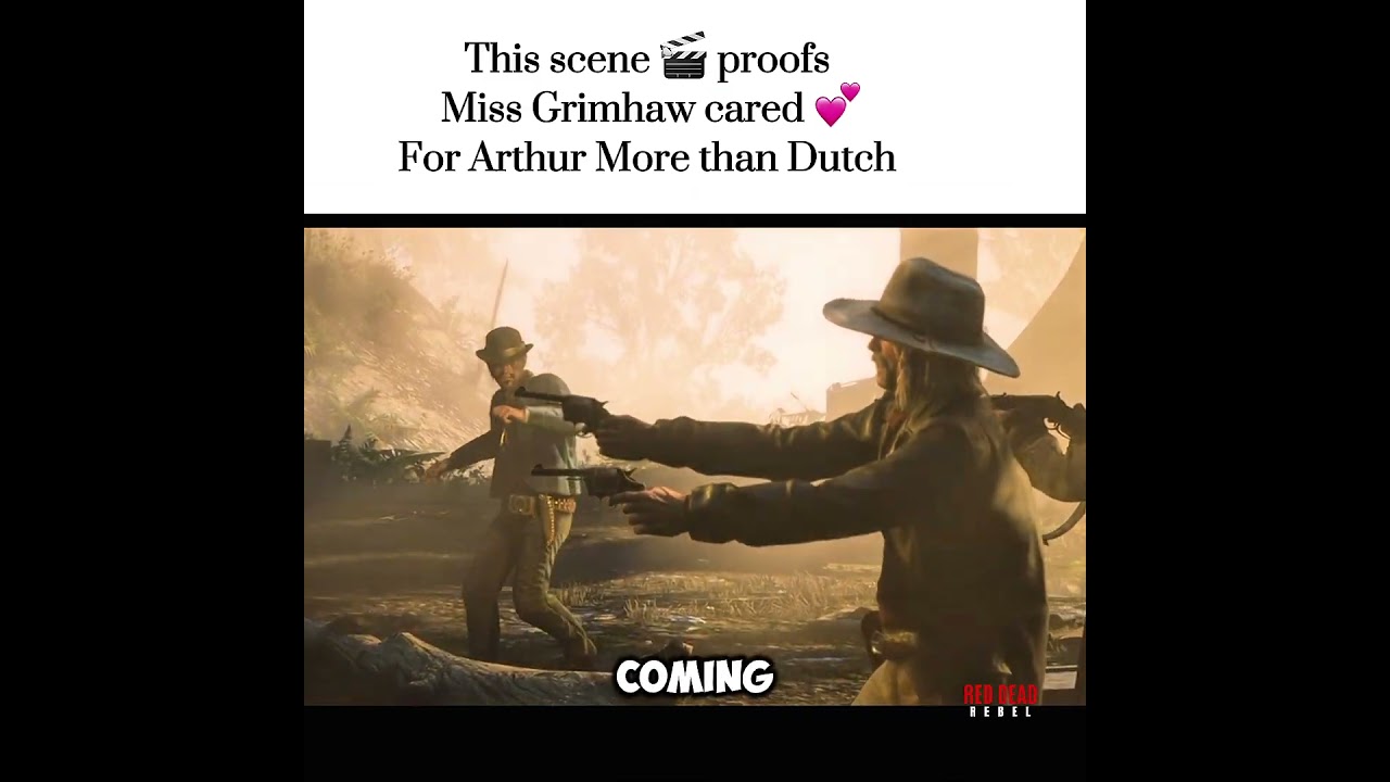 This scene proofed Miss Grimshaw cared for Arthur more than Dutch did 😮😮 | Red Dead Redemption 2