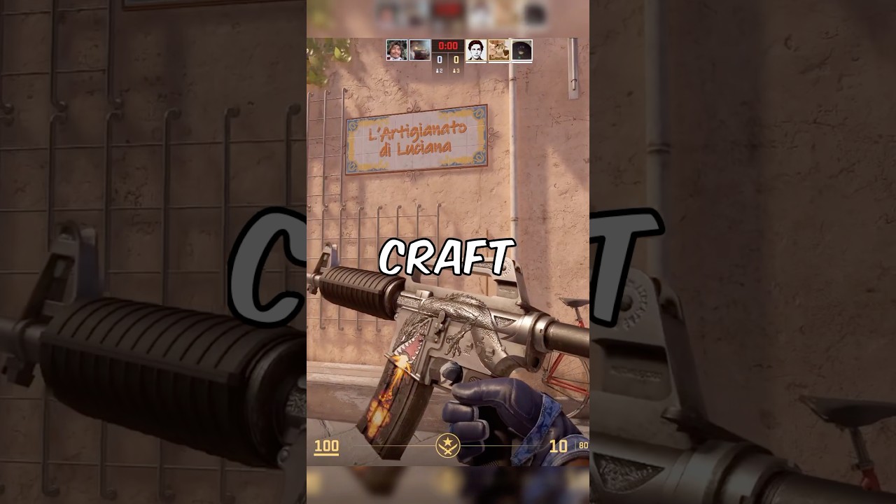 БЕЗУМНАЯ поделка M4A1-S Basilisk!🔥