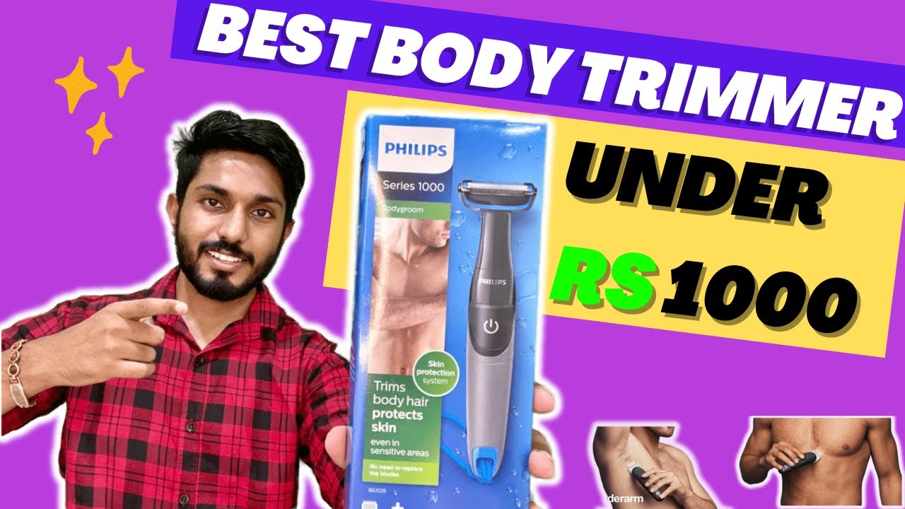Best Trimmer For overall body? | Philips Series 1000 | Unboxing and Review.