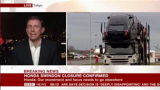 Honda to close operations on the UK
