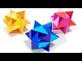 ユニット折り紙「ヒッカケ」 Kusudama Modular Origami Hikkake