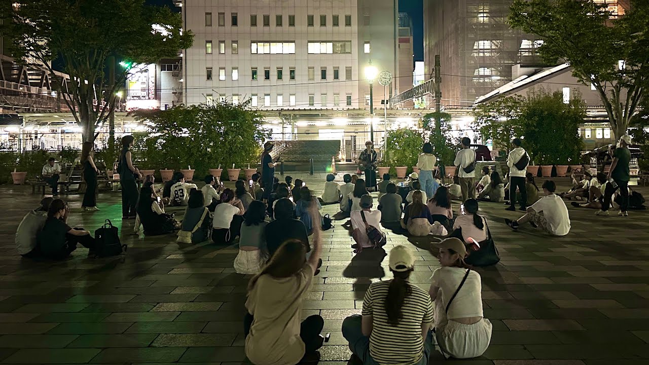 【 きゃない 】オリジナル曲だけで全国路上ライブ【47都道府県おまコレ全部生身でツアー】山梨県 / 甲府駅よっちゃばれ広場 2024.9.10(16/47×1日目)