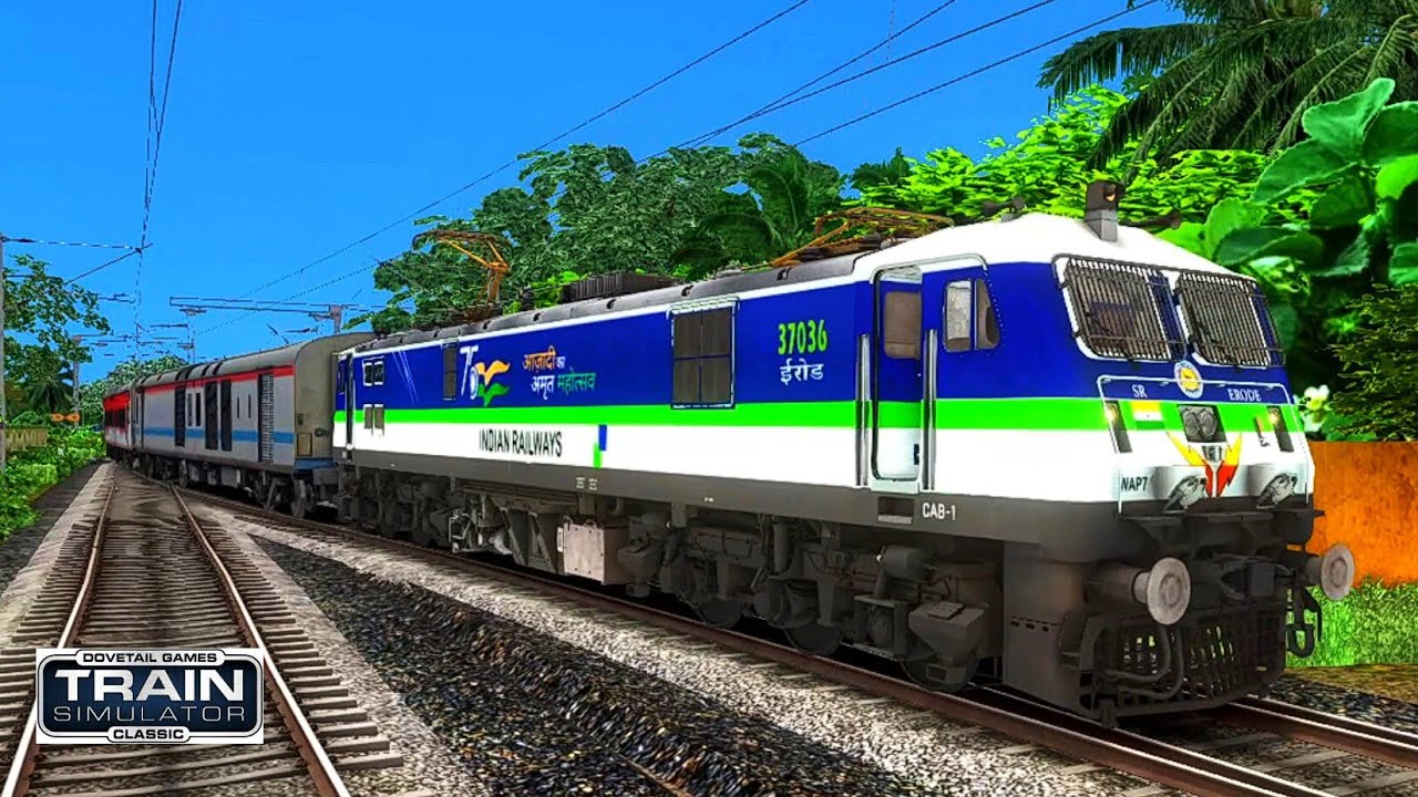 HIGH SPEED 16301 VENAD Express: Short Journey Train Simulator ...