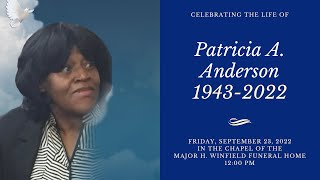Celebrating the life of Patricia A. Anderson