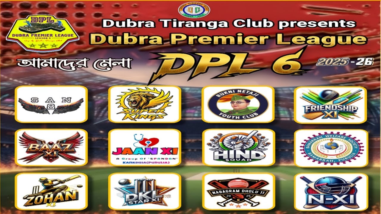 DUBRA PREMIER LEAGUE || DPL 6 Day 2 || AMOS SPORTS HD