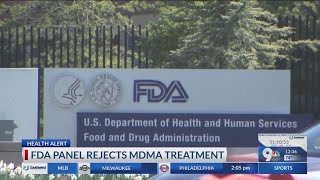 FDA rejects MDMA drug for PTSD