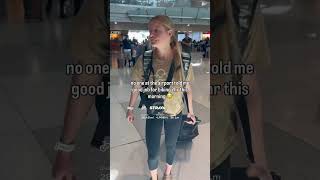 airport people are so rude 😢😢