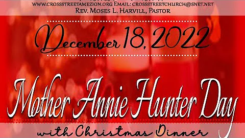 Mother Annie Hunter Day