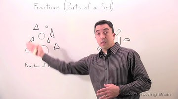 Fractions: Part of a Set (Various Shapes) / My Growing Brain
