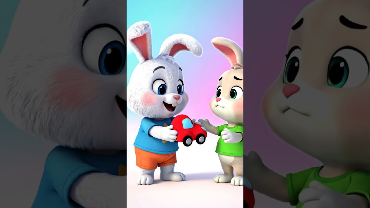 Sharing Is Caring | Kids Moral Story About Sharing | Bunty the Bunny #kidscartoon #youtubekids