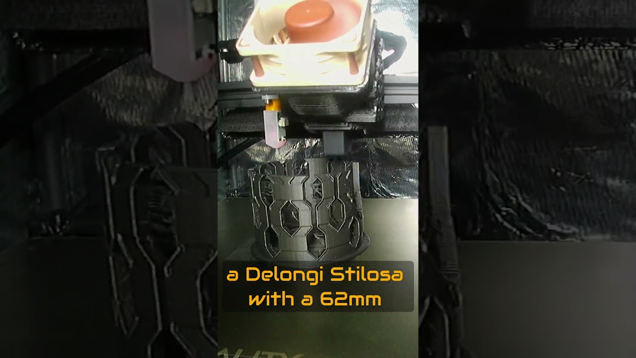 Pressee 3D printed small tamping station for espresso machine☕Free STL 