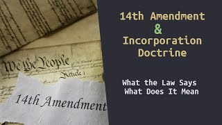 The Fourteenth Amendment: What It Says And What It Means
*This Episode is not a new episode. Its a remastered version of episode #15 about the 14th Amendment and Incorporation Doctrine. (Which has now been taken down).
So the episode that this was one meant to be leading into about the Tenth Amendment Center and the Incorporation Doctrine is not a forthcoming episode, it can be found here: https://youtu.be/cUPN3I-EijE
The information in this video is solid. This is strictly a legal;/historical account of the creation of the 14th amendment. So its also a great primer on the 14th amendment generally, whether or not you go on to watch the follow-up video this I tied to. This makes for a good introduction to the history and the law itself. The 14th Amendment has, in many ways, reshaped our entire country and is crucial to understand to navigate modern law and politics.
Enjoy!
14th amendment and Incorporation doctrine - What are they, why is it a crucial aspect of American Jurisprudence and how it affects us today
Categorical Imperatives is a podcast that applies legal theory and moral philosophy to discussions of current events, law, politics & culture.
Categorical Imperatives Videos
Bitchute - https://www.bitchute.com/categoricalimperatives
Categorical Imperatives on LBRY - https://lbry.tv/@CategoricalImperatives
Lockean Liberal on Social Media
Parler - https://parler.com/profile/Lockeanliberal The Fourteenth Amendment: What It Says And What It Means