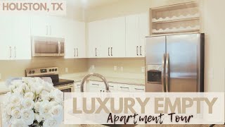 LUXURY EMPTY APARTMENT TOUR | HOUSTON, TEXAS