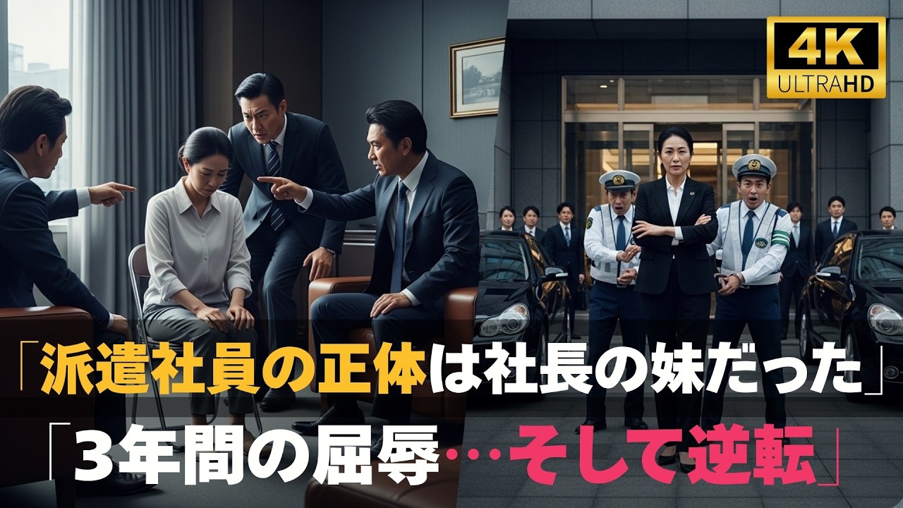 58歳の派遣社員をクビにした専務…しかし彼女の“本当の身分”が明かされた瞬間、全社員が凍りついた【逆転の3日間】