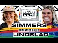 Caitlin simmers vs sawyer lindblad  shiseido tahiti pro pres by outerknown 2024  elimination round