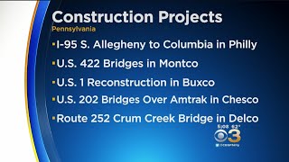 PennDot Announces Construction Projects Continuing In The Region