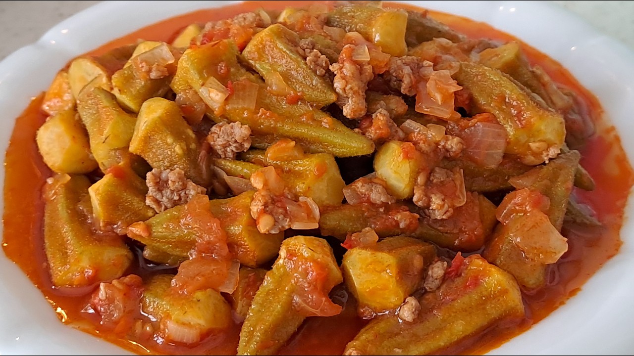 BAMYA YEMEĞİ TARİFİ / KIYMALI BAMYA YEMEĞİ NASIL YAPILIR ? BAMYA YEMEĞİ TARİFİ / KIYMALI BAMYA YEMEĞİ NASIL YAPILIR ?