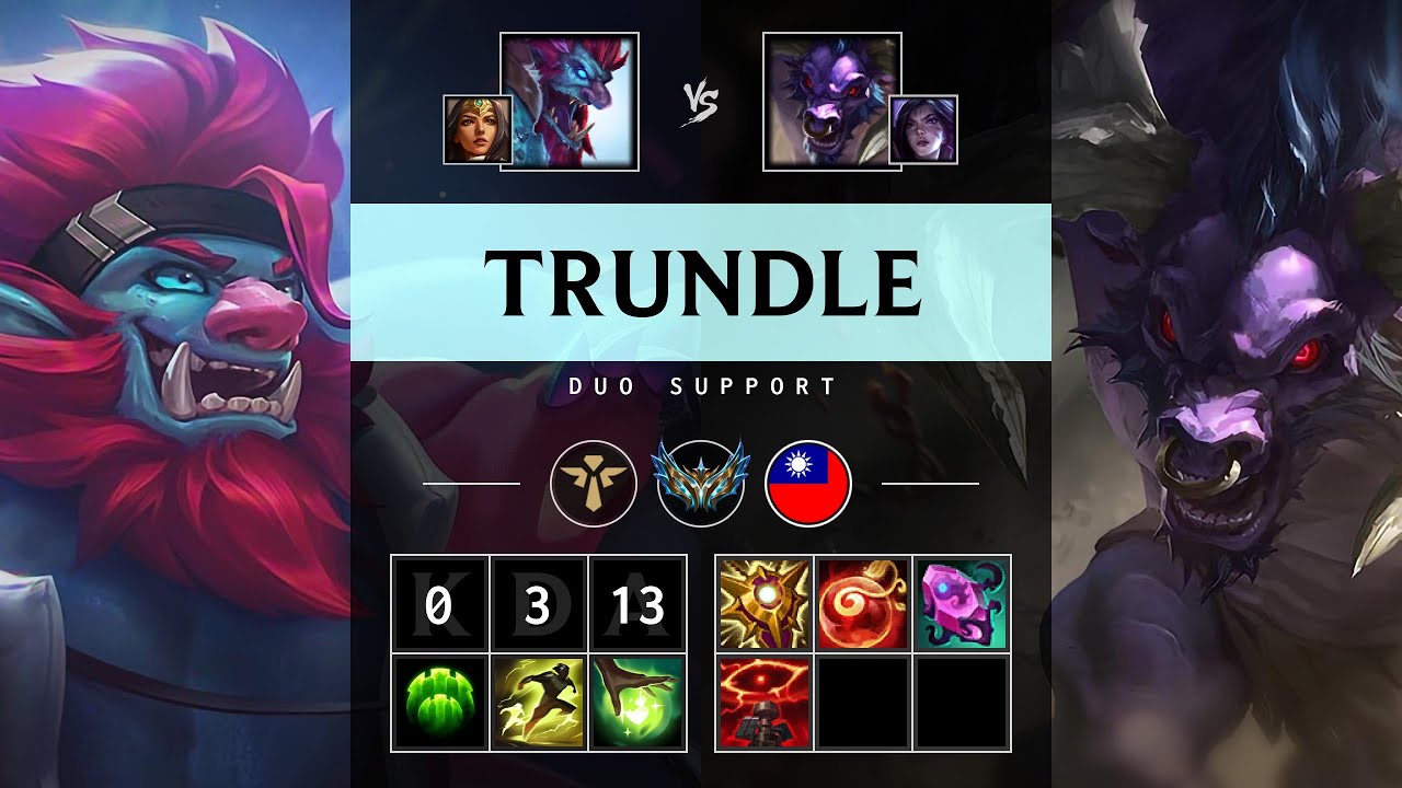 Trundle Support vs Alistar - TW Challenger Patch 25.15