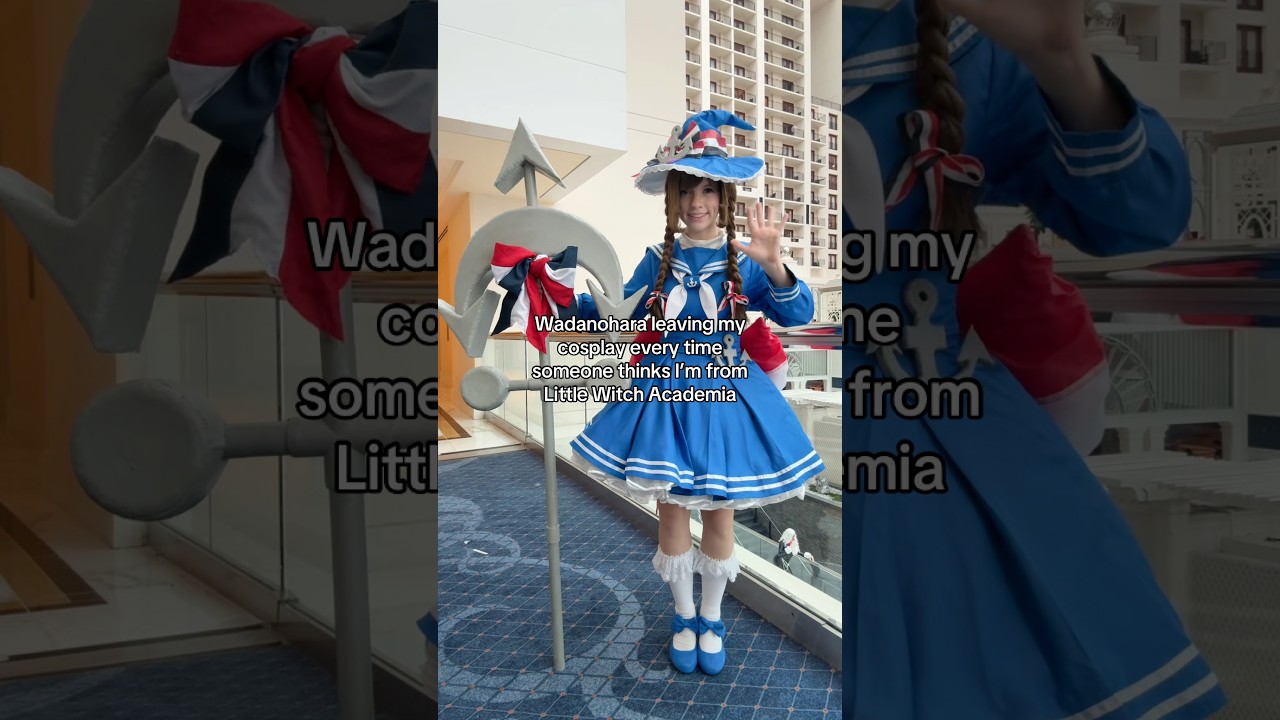 I see resemblances cosplay wise but it is definitely NOT that 😀✌️ #cosplay #cosplayer #wadanohara