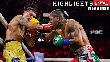 Barrios vs Maidana HIGHLIGHTS: May 4, 2024 | PBC on Prime PPV