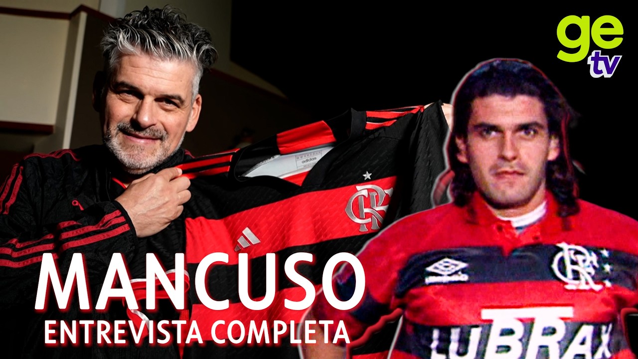 MANCUSO: "SÓ EXISTE UM MANTO SAGRADO NO FUTEBOL E É O DO FLAMENGO" | ENTREVISTA COMPLETA | ge tv