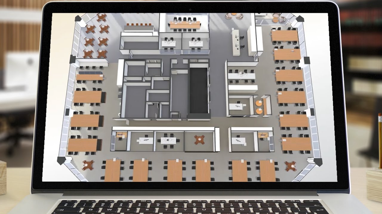 Commercial rendered interactive 3D model walkthrough