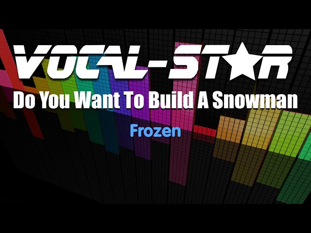Frozen - Do You Want To Build A Snowman | With Lyrics HD Vocal-Star Karaoke 4K class=