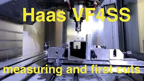 Fixed gantry CNC machine build Part1. Measuring and cutting on Haas VF4SS