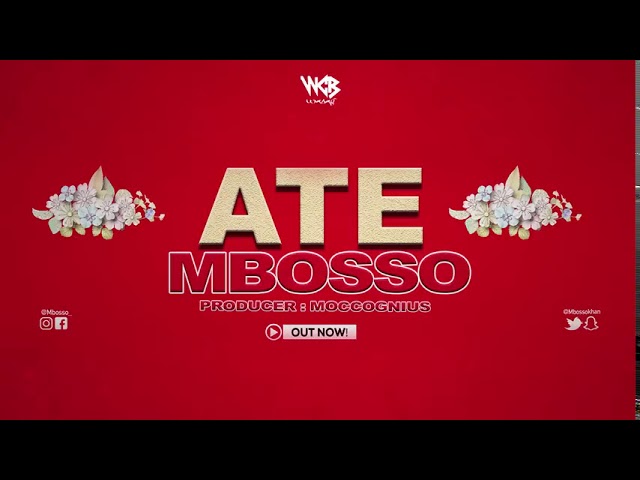 Mbosso--ATE  officia music audio