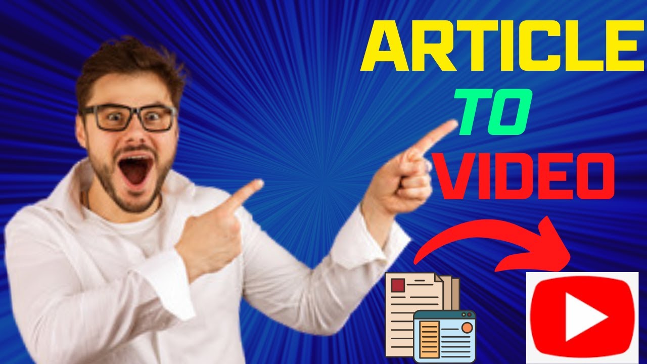 free article to video /turn article in to videos @makemoneywithandu8155 ...